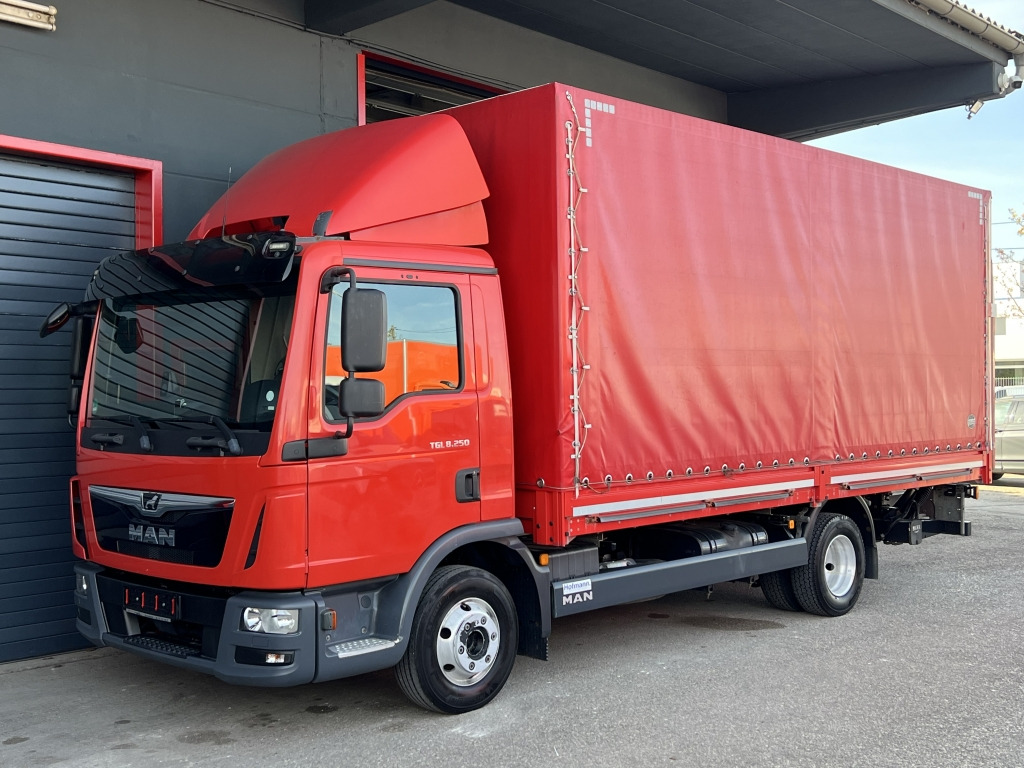 MAN TGL 8.250 Euro 6c Klimaaut. 5,7m +LBW Ori.146'km - Curtain side van: picture 1 MAN TGL 8.250 Euro 6c Klimaaut. 5,7m +LBW Ori.146'km - Curtain side van: picture 1