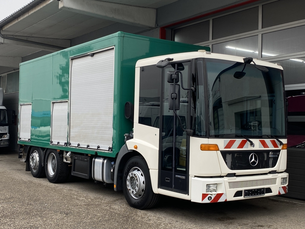 Mercedes-Benz Econic 2633 PLATZ Mülltonnenwaschanlage - Garbage truck: picture 1 Mercedes-Benz Econic 2633 PLATZ Mülltonnenwaschanlage - Garbage truck: picture 1