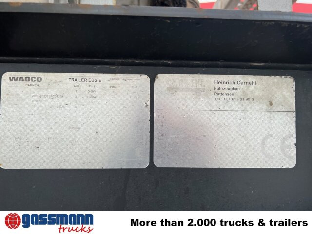 Carnehl CHKS32/2HG, Stahlmulde ca. 23m³, Liftachse - Tipper semi-trailer: picture 4 Carnehl CHKS32/2HG, Stahlmulde ca. 23m³, Liftachse - Tipper semi-trailer: picture 4