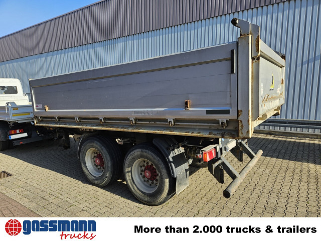 Tipper trailer Carnehl CTK/A, Alu-Bordwände, Rollplane, ca. 10m³: picture 9