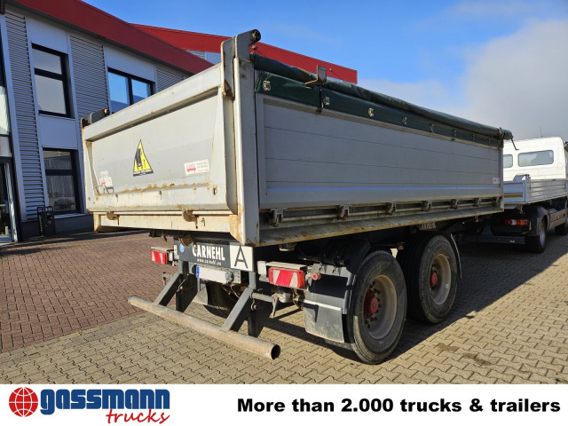 Tipper trailer Carnehl CTK/A, Alu-Bordwände, Rollplane, ca. 10m³: picture 11