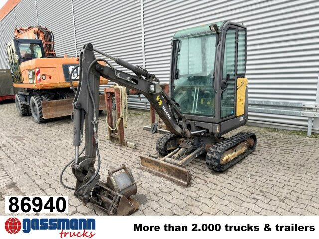 Volvo EC18C Minibagger, Schnellwechsler, Langer Stiel - Construction machinery: picture 1 Volvo EC18C Minibagger, Schnellwechsler, Langer Stiel - Construction machinery: picture 1