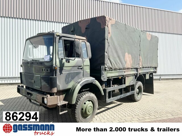 Iveco 110-17 AW 4x4, Ex-Bundeswehr, Küche - Dropside/ Flatbed truck: picture 1 Iveco 110-17 AW 4x4, Ex-Bundeswehr, Küche - Dropside/ Flatbed truck: picture 1
