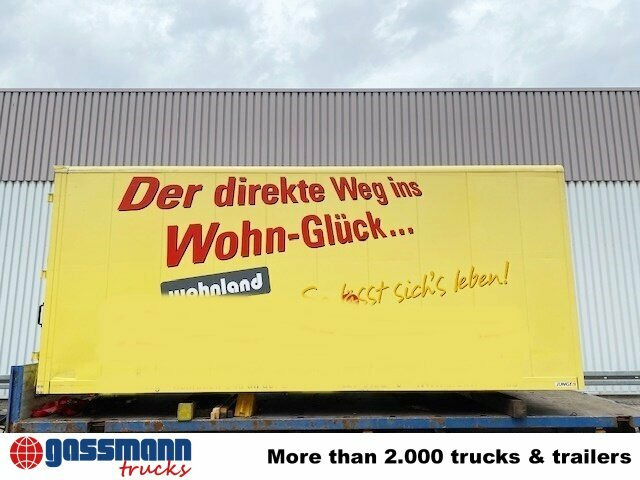 Junge Möbelkofferaufbau, 36 cbm - Swap body - box: picture 2 Junge Möbelkofferaufbau, 36 cbm - Swap body - box: picture 2