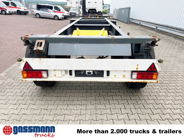 Container transporter/ Swap body trailer Kögel AWE 18, Ex-Fahrschule: picture 8