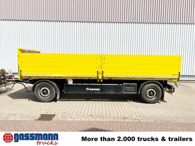Dropside/ Flatbed trailer Krone AZP 18: picture 6