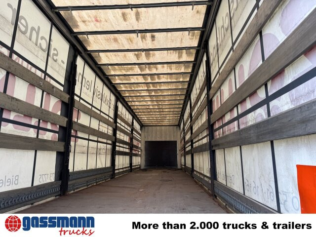 Dropside/ Flatbed semi-trailer Krone SDP 27 , Edscha-Verdeck, Ex-Fahrschule: picture 9 Dropside/ Flatbed semi-trailer Krone SDP 27 , Edscha-Verdeck, Ex-Fahrschule: picture 9