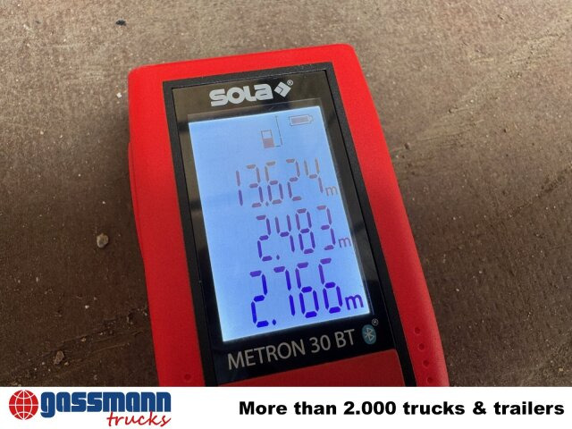 Dropside/ Flatbed semi-trailer Krone SDP 27 , Edscha-Verdeck, Ex-Fahrschule: picture 10 Dropside/ Flatbed semi-trailer Krone SDP 27 , Edscha-Verdeck, Ex-Fahrschule: picture 10