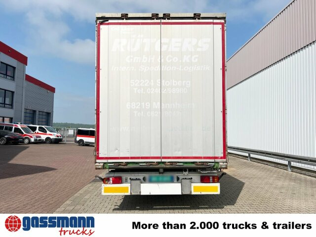 Dropside/ Flatbed semi-trailer Krone SDP 27 eLCUQ-CS, Coilmulde, Edscha-Verdeck,: picture 10 Dropside/ Flatbed semi-trailer Krone SDP 27 eLCUQ-CS, Coilmulde, Edscha-Verdeck,: picture 10