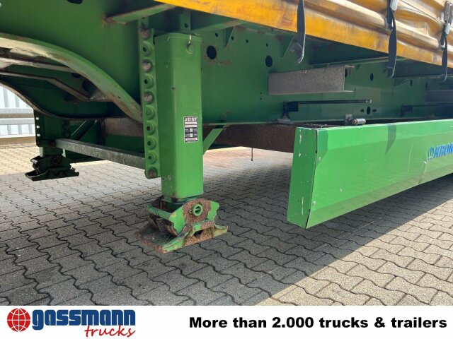 Dropside/ Flatbed semi-trailer Krone SDP 27 eLCUQ-CS, Coilmulde, Edscha-Verdeck,: picture 6 Dropside/ Flatbed semi-trailer Krone SDP 27 eLCUQ-CS, Coilmulde, Edscha-Verdeck,: picture 6