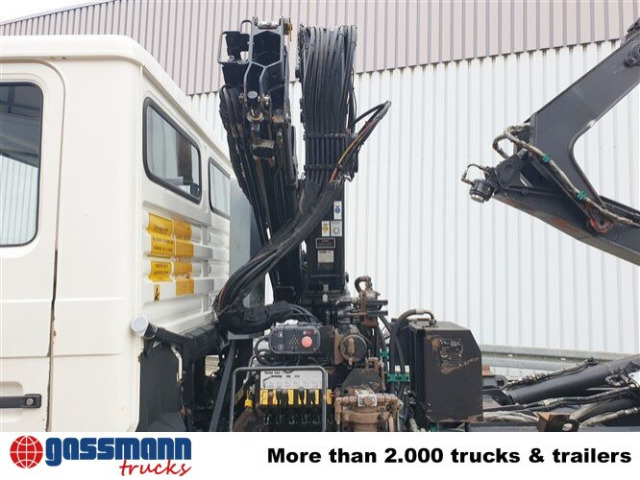 MAN 14.152 F 4x2 BB mit Kran Hiab 060-2 - Hook lift truck, Crane truck: picture 4 MAN 14.152 F 4x2 BB mit Kran Hiab 060-2 - Hook lift truck, Crane truck: picture 4