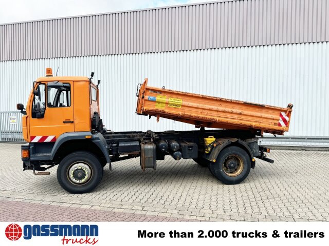 MAN LE 18.280 4X4 BB, Winterdienstausstattung, - Tipper, Crane truck: picture 3 MAN LE 18.280 4X4 BB, Winterdienstausstattung, - Tipper, Crane truck: picture 3