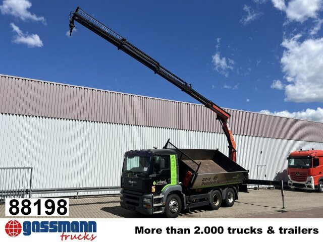 MAN TGA 26.363 6x4 BB, PK 16502 C Kran, absattelbar, - Tipper, Crane truck: picture 1 MAN TGA 26.363 6x4 BB, PK 16502 C Kran, absattelbar, - Tipper, Crane truck: picture 1