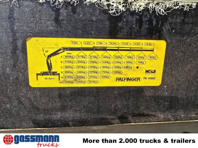 MAN TGA 26.363 6x4 BB, PK 16502 C Kran, absattelbar, - Tipper, Crane truck: picture 2 MAN TGA 26.363 6x4 BB, PK 16502 C Kran, absattelbar, - Tipper, Crane truck: picture 2