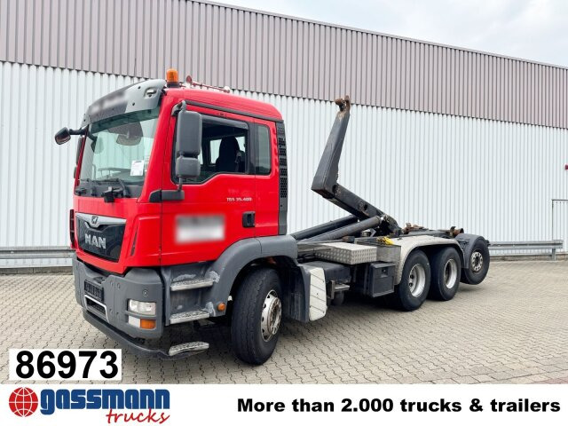 MAN TGA 35.400 8X4-4 BL, Lenk-/Liftachse - Hook lift truck: picture 1 MAN TGA 35.400 8X4-4 BL, Lenk-/Liftachse - Hook lift truck: picture 1
