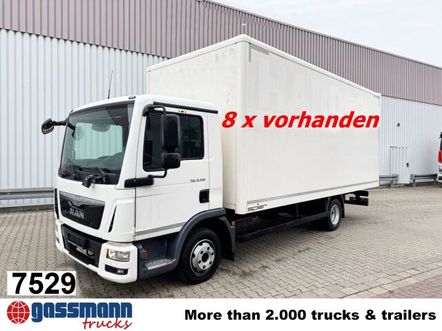 MAN TGL 8.150/180 4x2 BL, Möbelkoffer mit Rolltor - Box truck: picture 1 MAN TGL 8.150/180 4x2 BL, Möbelkoffer mit Rolltor - Box truck: picture 1