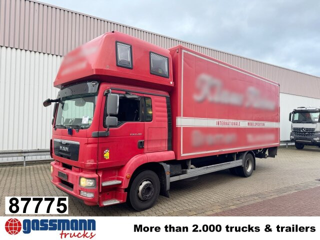 MAN TGM 15.290 4x2 LL, Topsleeper, LBW MBB, - Box truck: picture 1 MAN TGM 15.290 4x2 LL, Topsleeper, LBW MBB, - Box truck: picture 1
