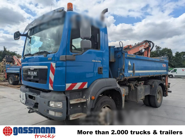 MAN TGM 18.290 4X4 BB, EEV, Heckkran Atlas AK - Tipper, Crane truck: picture 3 MAN TGM 18.290 4X4 BB, EEV, Heckkran Atlas AK - Tipper, Crane truck: picture 3