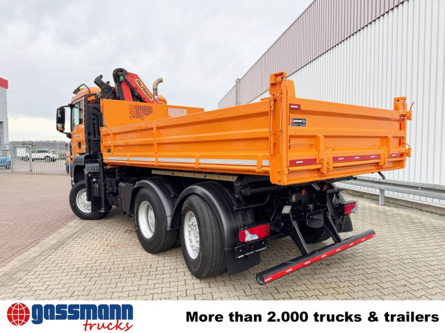 Tipper, Crane truck MAN TGS 28.400 6X4-4 BL, Lenk-/Lift,: picture 14 Tipper, Crane truck MAN TGS 28.400 6X4-4 BL, Lenk-/Lift,: picture 14