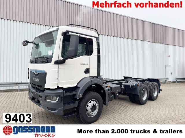 MAN TGS 33.440 6x4 BB, mehrfach vorhanden! - Cab chassis truck: picture 1 MAN TGS 33.440 6x4 BB, mehrfach vorhanden! - Cab chassis truck: picture 1
