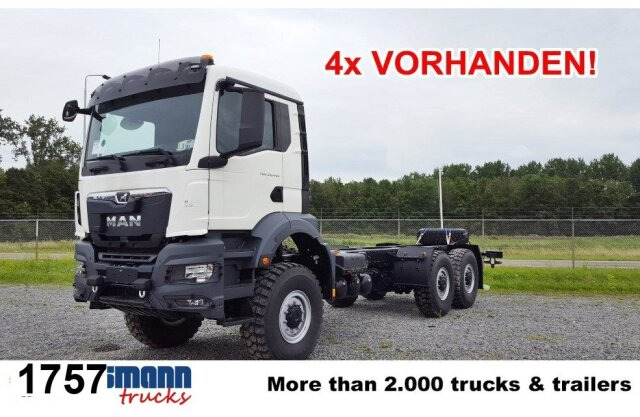 MAN TGS 33.440 6x6 BB CH, Euro2, Einzelbereifung, 4x - Cab chassis truck: picture 1 MAN TGS 33.440 6x6 BB CH, Euro2, Einzelbereifung, 4x - Cab chassis truck: picture 1