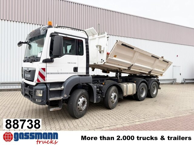 MAN TGS 35.460 8X4 BB, Meiller Bordmatik, Rollplane, - Tipper: picture 1 MAN TGS 35.460 8X4 BB, Meiller Bordmatik, Rollplane, - Tipper: picture 1