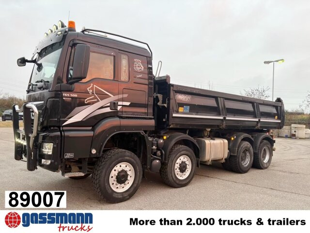 MAN TGS 35.500 8x8 BB, Meiller Bordmatik - Tipper: picture 1 MAN TGS 35.500 8x8 BB, Meiller Bordmatik - Tipper: picture 1