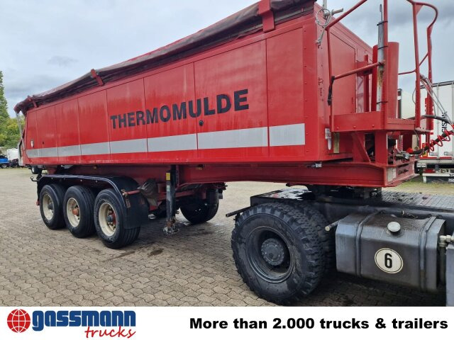 Meierling MSK 24 Voll-Alu Iso-Kastenmulde, ca. 25m³, 2x - Tipper semi-trailer: picture 2 Meierling MSK 24 Voll-Alu Iso-Kastenmulde, ca. 25m³, 2x - Tipper semi-trailer: picture 2
