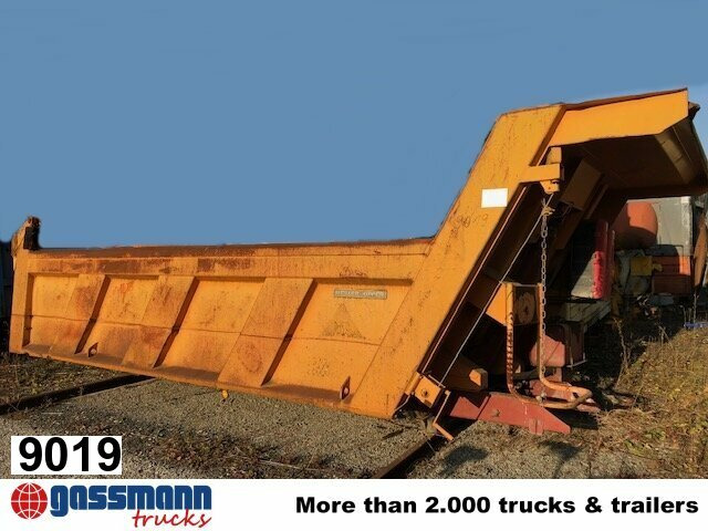 Meiller Meiller Mulde, Jet Design ca. 12,5 cbm, - Tipper body: picture 1 Meiller Meiller Mulde, Jet Design ca. 12,5 cbm, - Tipper body: picture 1