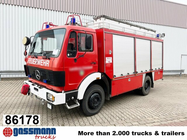 Mercedes-Benz 1219 AF 4x4, Rüstwagen, Seilwinde, - Fire truck: picture 1 Mercedes-Benz 1219 AF 4x4, Rüstwagen, Seilwinde, - Fire truck: picture 1