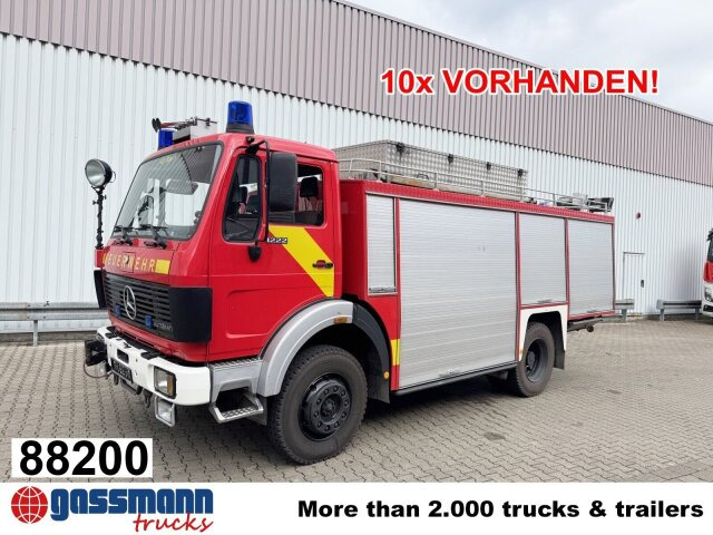 Mercedes-Benz 1222 AF 4x4, Rüstwagen RW 2, Seilwinde - Fire truck: picture 1 Mercedes-Benz 1222 AF 4x4, Rüstwagen RW 2, Seilwinde - Fire truck: picture 1