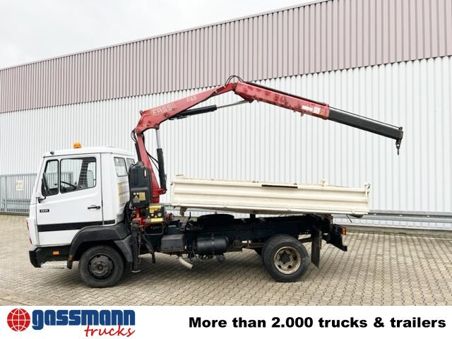Tipper, Crane truck Mercedes-Benz 811 K 4x2 mit Kran Fassi F65A.21 (BJ.2009): picture 14 Tipper, Crane truck Mercedes-Benz 811 K 4x2 mit Kran Fassi F65A.21 (BJ.2009): picture 14