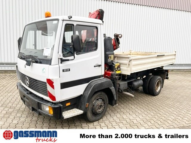 Tipper, Crane truck Mercedes-Benz 811 K 4x2 mit Kran Fassi F65A.21 (BJ.2009): picture 8 Tipper, Crane truck Mercedes-Benz 811 K 4x2 mit Kran Fassi F65A.21 (BJ.2009): picture 8
