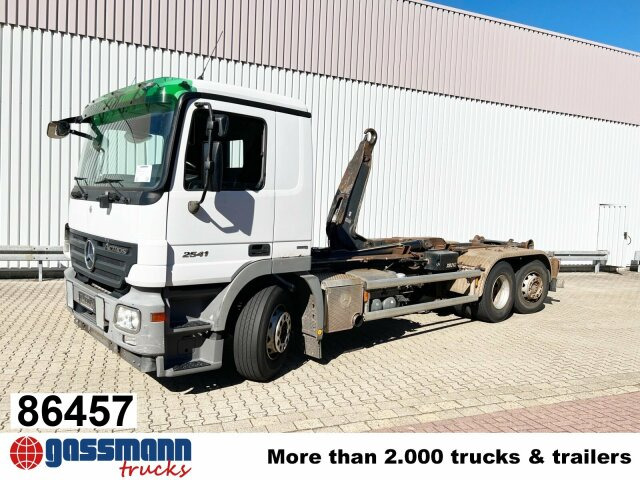 Mercedes-Benz Actros 2541 L 6x2/48 Retarder, Lenk-/Liftachse - Hook lift truck: picture 1 Mercedes-Benz Actros 2541 L 6x2/48 Retarder, Lenk-/Liftachse - Hook lift truck: picture 1
