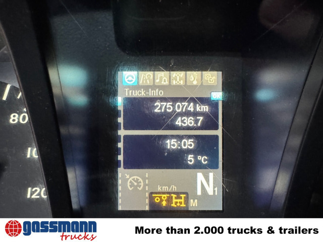 Mercedes-Benz Antos 2540 L 6x2, Lenkachse, HMF 2110-L3 - Dropside/ Flatbed truck, Crane truck: picture 5 Mercedes-Benz Antos 2540 L 6x2, Lenkachse, HMF 2110-L3 - Dropside/ Flatbed truck, Crane truck: picture 5