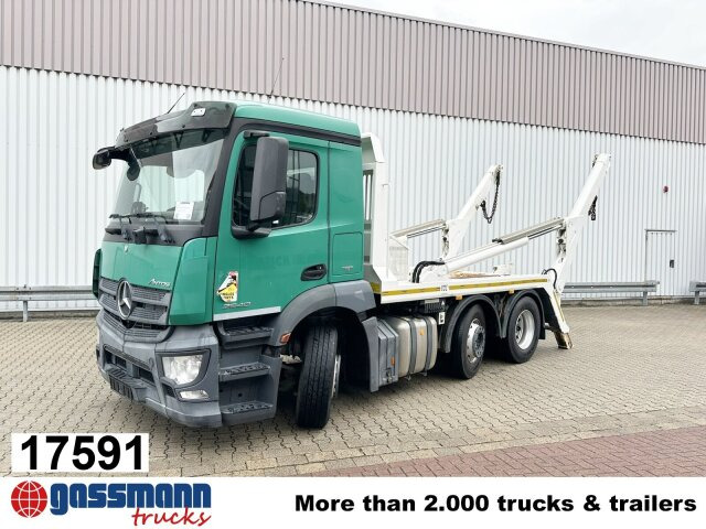 Mercedes-Benz Antos 2540 L 6x2, Vorlauflenk-/Liftachse, - Skip loader truck: picture 1 Mercedes-Benz Antos 2540 L 6x2, Vorlauflenk-/Liftachse, - Skip loader truck: picture 1