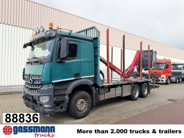 Mercedes-Benz Arocs 2648 6x4 mit Heckkran Epsilon M12Z83, - Timber truck, Crane truck: picture 1 Mercedes-Benz Arocs 2648 6x4 mit Heckkran Epsilon M12Z83, - Timber truck, Crane truck: picture 1