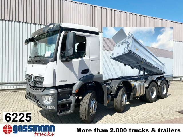 Mercedes-Benz Arocs 3240 8x4, Meiller 3-Seiten Kipper, ca. - Tipper: picture 1 Mercedes-Benz Arocs 3240 8x4, Meiller 3-Seiten Kipper, ca. - Tipper: picture 1