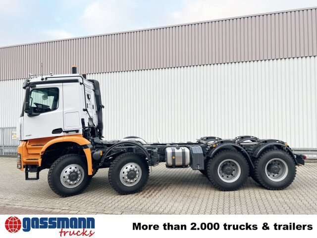 Hook lift truck Mercedes-Benz Arocs 4151 AK 8x8/4, Grounder: picture 13