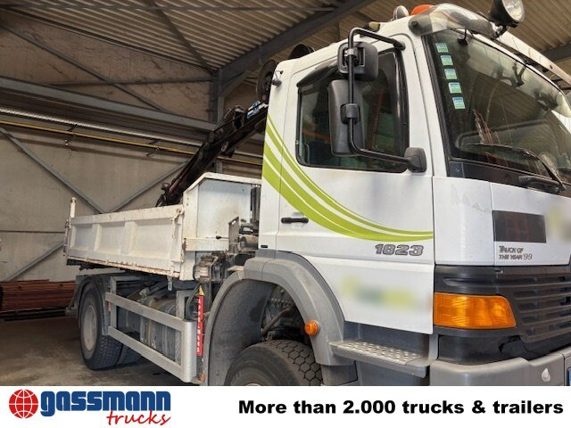Mercedes-Benz Atego 1823AK 4x4, Kran HIAB, Bordmatik - Tipper, Crane truck: picture 5 Mercedes-Benz Atego 1823AK 4x4, Kran HIAB, Bordmatik - Tipper, Crane truck: picture 5