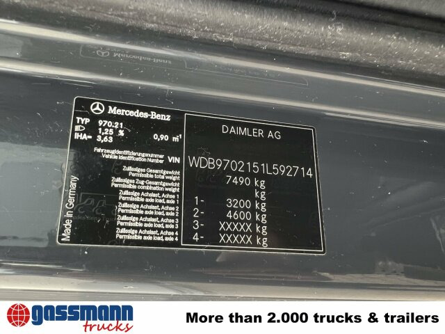 Mercedes-Benz Atego 816 L 4x2 mit LBW, 4x Vorhanden! - Box truck: picture 2 Mercedes-Benz Atego 816 L 4x2 mit LBW, 4x Vorhanden! - Box truck: picture 2