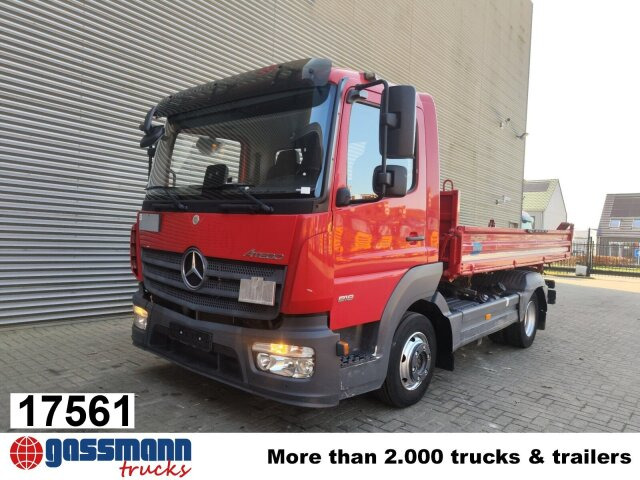 Mercedes-Benz Atego 818 K 4x2, Meiller-Kipper, 2 x AHK - Tipper: picture 1 Mercedes-Benz Atego 818 K 4x2, Meiller-Kipper, 2 x AHK - Tipper: picture 1