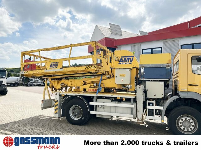 Truck mounted aerial platform Mercedes-Benz Axor 1824 K 4x2, AMV Hubsteiger + Kompressor,: picture 11