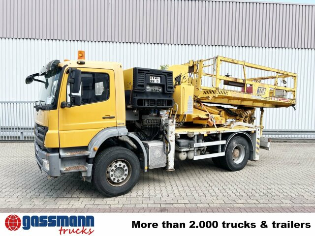 Truck mounted aerial platform Mercedes-Benz Axor 1824 K 4x2, AMV Hubsteiger + Kompressor,: picture 8
