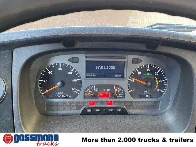 Dropside/ Flatbed truck, Crane truck Mercedes-Benz Axor 1828 L 4x2 mit Kran Palfinger PK 9501, Funk: picture 7