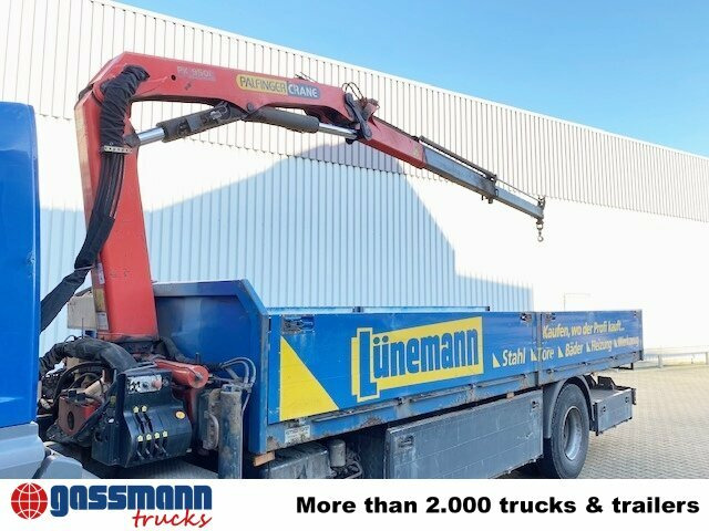 Dropside/ Flatbed truck, Crane truck Mercedes-Benz Axor 1828 L 4x2 mit Kran Palfinger PK 9501, Funk: picture 14