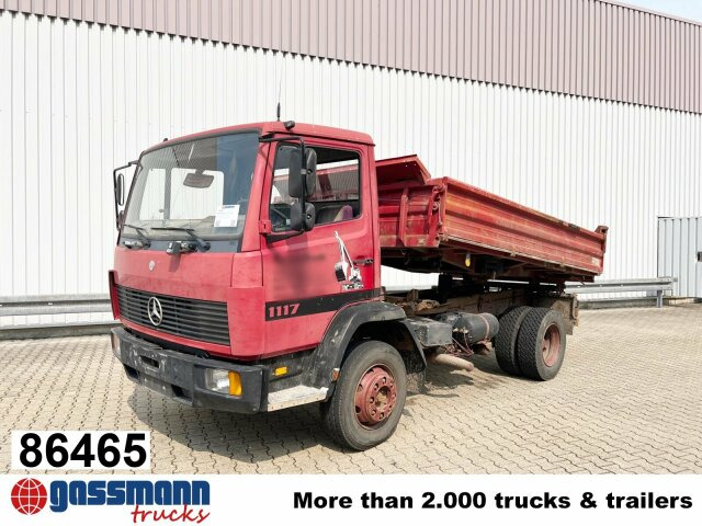 Mercedes-Benz LK 1117 K 4x2, 6-Zylinder Motor, 2x AHK - Tipper: picture 1 Mercedes-Benz LK 1117 K 4x2, 6-Zylinder Motor, 2x AHK - Tipper: picture 1