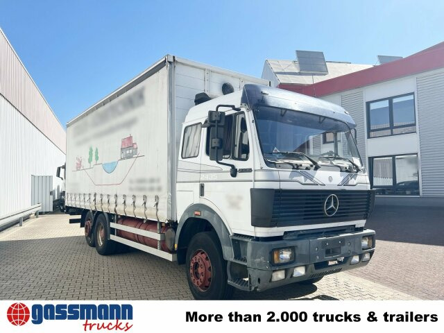 Dropside/ Flatbed truck Mercedes-Benz SK 2435 L 6x2, V8: picture 8
