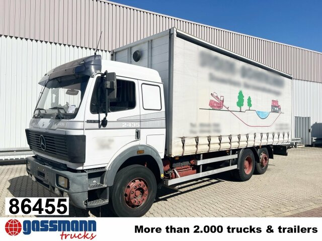 Mercedes-Benz SK 2435 L 6x2, V8, Spülbohrwagen - Box truck: picture 1 Mercedes-Benz SK 2435 L 6x2, V8, Spülbohrwagen - Box truck: picture 1
