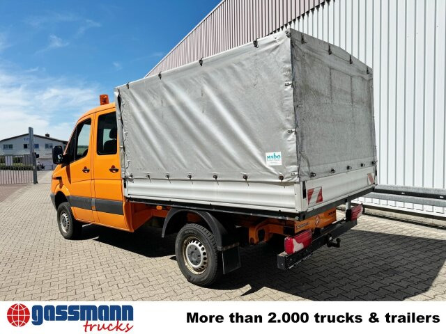 Flatbed van, Combi van Mercedes-Benz Sprinter 313 CDI 4x4 Doka: picture 12
